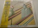 BLACK SABBATH TECHNICAL ECSTASY JAPAN VINYL LP W. OBI INSERT MINT 15PR24