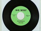 GENE SAVAGE - Big Machine - 45 Vinyl Big West Hot Rod Surf VG+ Z-189