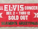 ELVIS PRESLEY-VERY RARE SOLD OUT HILTON ENGAGEMENT POSTERS-ALL COLOURS