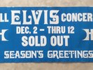 ELVIS PRESLEY-VERY RARE SOLD OUT HILTON ENGAGEMENT POSTERS-ALL COLOURS