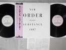 NEW ORDER SUBSTANCE 1987 FACTORY YZ-185,6 Japan OBI Vinyl 2LP