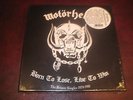 MOTORHEAD BORN TO LOSE LIVE TO WIN 7 SINGLES BOX LIMITED TO 1500 SETS WORLDWIDE