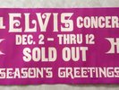 ELVIS PRESLEY-VERY RARE SOLD OUT HILTON ENGAGEMENT POSTERS-ALL COLOURS