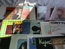 Lots of used old vinyl records from 1960-1980, single album (BOX 002)