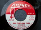 LED ZEPPELIN--GOOD TIMES BAD TIMES / COMMUNICATION BREAKDOWN--1969 MONO PROMO