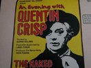 Quentin Crisp  An Evening With - Live 1979 - LP X 2  VINYL - Naked Civil Servant