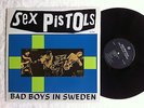 SEX PISTOLS - BAD BOYS IN SWEDEN LP, LIVE, Happy Porpak, IMMACULATE VINYL, NM/NM