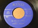 CHARLES SPURLING King 6115 SHE CRIED JUST A MINUTE -RARE NORTHERN SOUL VG++