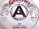 ROSEMARY NICOLS   JABY ** 1970 GEMINI 45 DEMO 45 MINT-