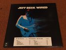 Jeff Beck Wired WLP White Label Promo LP with Timing Strip 1976 EX