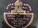 ODEON  FRANKIE TRUMBAUER w Bix Beiderbecke THREE BLIND MICE 1927 78 rpm E+  OKEH