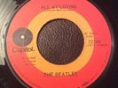 The Beatles 45 Rare Capitol Bullseye Label All My Loving