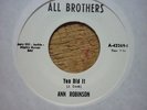 funk ann robinson you did it/ freedom now all brothers us reissue