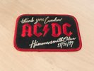 Original AC/DC 1979 Hammersmith Odeon Sew on Tour Patch - Rare - Unused