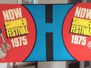 ELVIS PRESLEY-STUNNING STUNNING HILTON 1975 SUMMER FESTIVAL BANNER-AWESOME