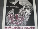 Vintage PINK FLOYD Concert POSTER USA 1971 SIGNED by RANDY TUTEN early years box
