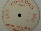 George Pepp - The Feeling Is Real - Coleman 80  - Re-issue