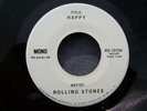 ROLLING STONES--HAPPY--ONE-SIDED 1972 MONO TEST PRESSING--ROLLING STONES 19104