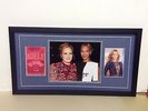 Beyonce & Adele Hand Signed/Autographed  Photo with postcards & COA