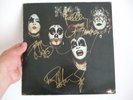 KISS SIGNED IN GOLD - NO KISSIN TIME ORIG. 1ST PRESSING  LP ACE GENE PETER PAUL