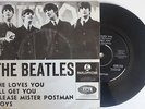 Beatles She Loves You Danish EP GEOS 223 Very Rare White Cover