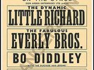 Original Rare 1963 Flyer Rolling Stones/Little Richard/Bo Diddley HammersmithO