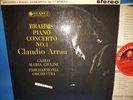  SAX 2387 *S/C* CLAUDIO ARRAU* BRAHMS PIANO CTO NO.1* PO /GIULINI* NM