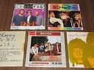 The BEE GEES Japan WHITE LABEL PROMO & rare 7 inch SINGLE RECORD x 5 set OTHERS