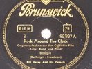 78rpm/Brunswick 82827/BILL HALEY/ROCK AROUND THE CLOCK/ABC BOOGIE