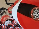Converge NO HEROES NM/NM Ltd To 21 Red/Blk Silkscreen Cover