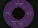 PROPHECY: Rain In My Life / Let Me Keep On Walking 45 rare Crossover Soul