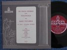 ANDRE NAVARRA CELLO RECITAL JACQUELINE DUSSOL BACH SCHUBERT ODEON FRANCE OD 1014