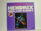 Jimi Hendrix - High, Live'n Dirty, Nutmeg  Nut 1001, 1978 red vinyl Stereo LP