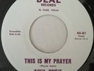 Soul Ones - Soul Pot / This Is My Prayer - Deal - ORIG - RARE SOUL 45 HEAR