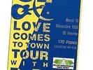 U2 Used ticket - PARIS BERCY - Mardi 12 Décembre 1989