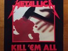 Metallica RARE LP Kill Em All Megaforce Original Clean Thrash Metal Vinyl MRI069