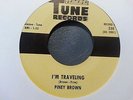 Rhythm'n'Blues 45 PINEY BROWN I'm Traveling TUNE (USA, 1950s) travelling