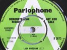 BEATLES ORIGINAL DEMO 'LADY MADONNA' GREEN 'A' LABEL