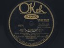 Jazz 78 Okeh 41276 Louis Armstrong Ain’t Misbehavin’