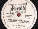78-DOO-WOP-5 WILLOWS-LAY YOUR HEAD ON MY SHOULDER/BABY, COME A LITTLE CLOSER