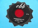HOLLYWOOD FLAMES  FRANKENSTEIN'S DEN  STROLLIN ON THE BEACH EBB   NOVELTY 45