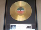 JULIAN LENNON Gold Valotte LP album Atlantic Records framed non-RIAA Beatles