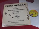 Depeche Mode  JUST CAN'T GET ENOUGH / NEW LIFE - 12'' Maxi Promo Sire USA 1981