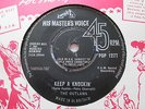 THE OUTLAWS KEEP A KNOCKIN' / SHAKE WITH ME UK 7