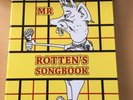 Sex Pistols John Lydon Mr Rotten's Songbook Signed Limited No.334/100