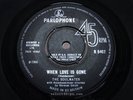 SOULMATES = When Love Has Gone = NEAR MINT = PARLOPHONE R 5407 = Mod Soul Female