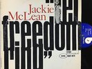 JACKIE MCLEAN Let Freedom Ring LP EX vinyl Blue Note BST-84106 RVG 1975 (1963)