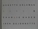 Pat Metheney Ornette Coleman Song X Japan LP 1986 P-13280 Insert