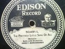 John Burckhardt/Imperial Marimba Band - Prettiest Little Song All Edison 50491