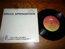 Bruce Springsteen. Rare Promo Sample.. South African Press 7